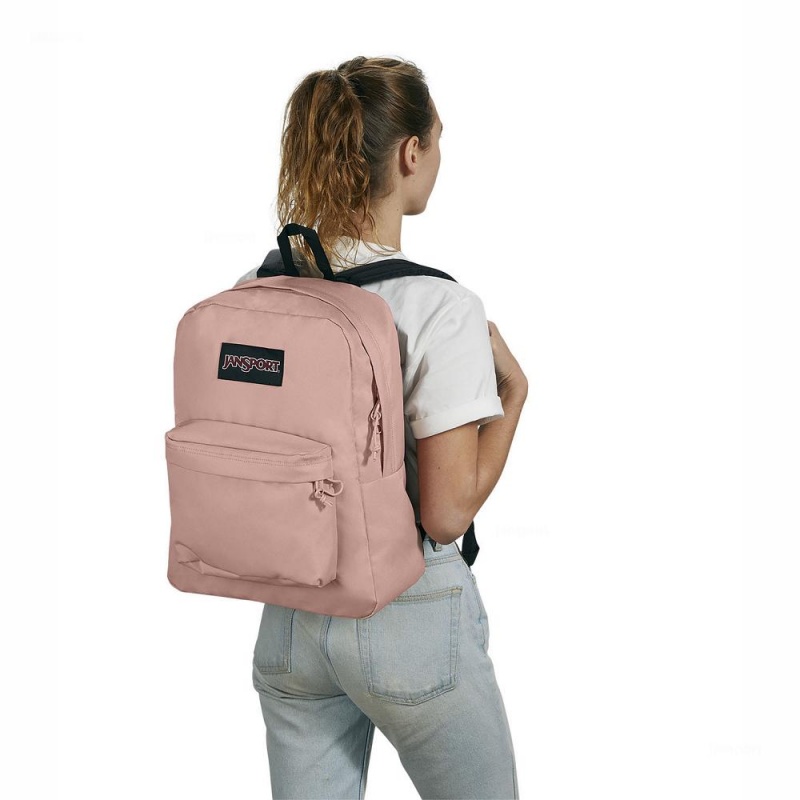 JanSport SuperBreak® Schulrucksäcke Rucksäcke Rosa | SCHVO66582