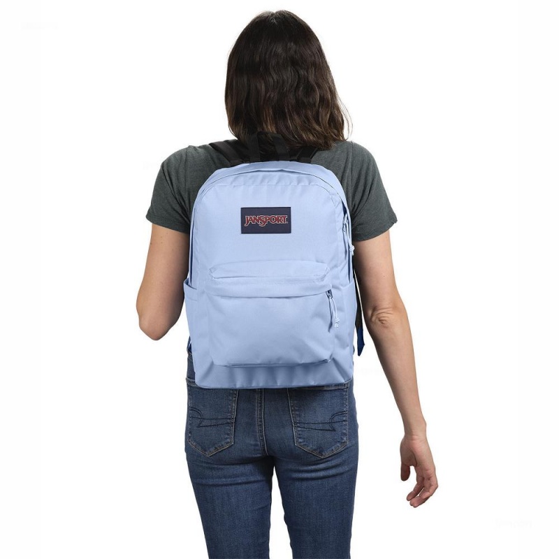 JanSport SuperBreak® Schulrucksäcke Rucksäcke Hellblau | ZCHMJ48070