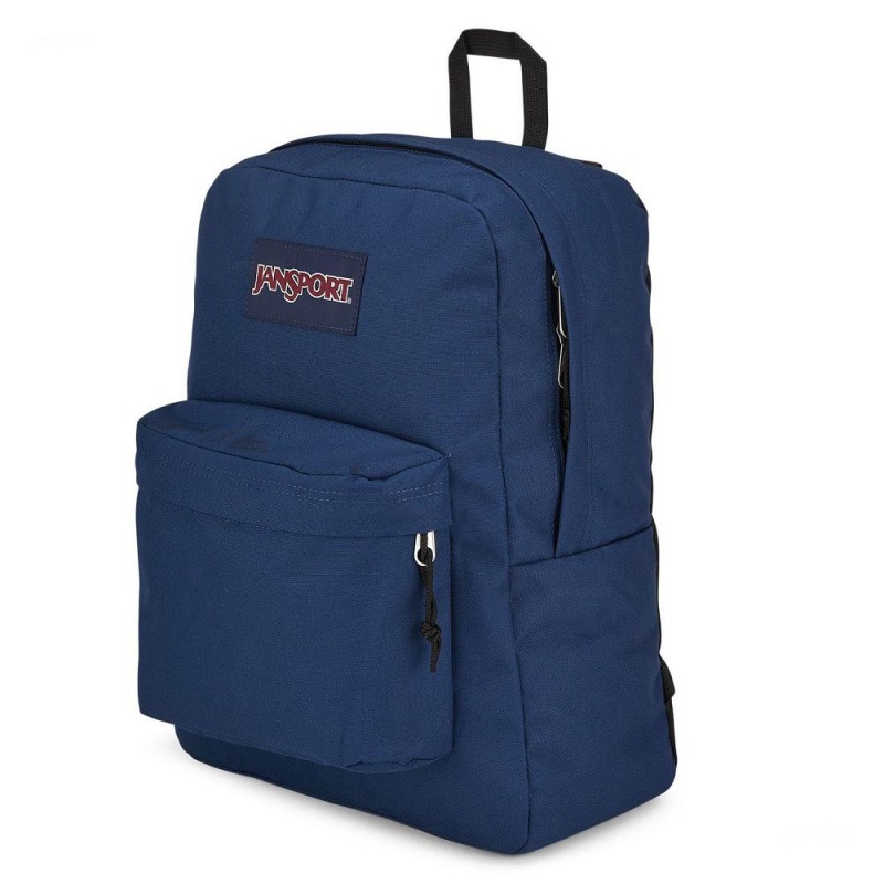 JanSport SuperBreak® Schulrucksäcke Rucksäcke Navy | SCHNY31641