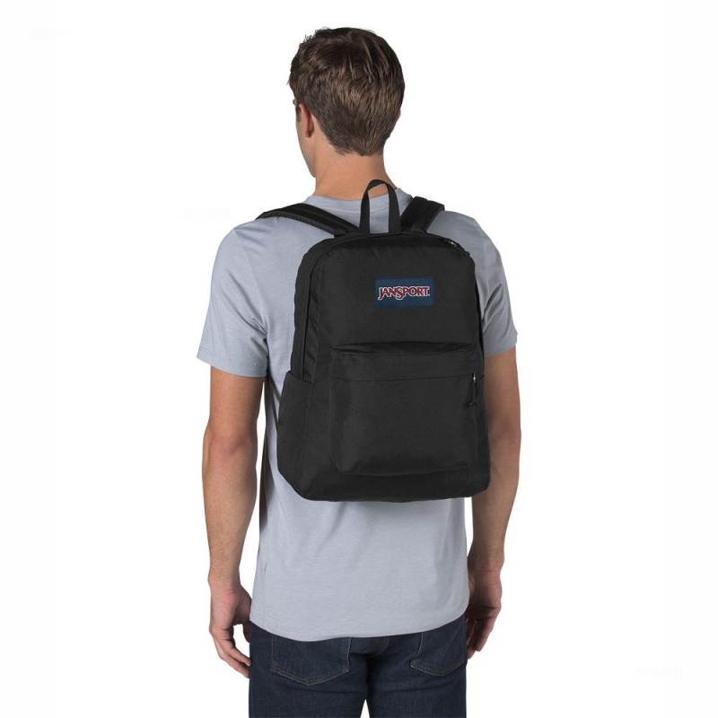 JanSport SuperBreak® Schulrucksäcke Rucksäcke Schwarz | PCHQX65233