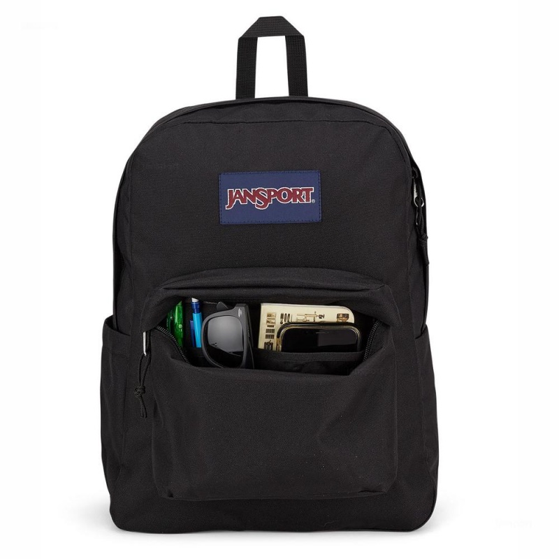 JanSport SuperBreak® Schulrucksäcke Rucksäcke Schwarz | PCHQX65233