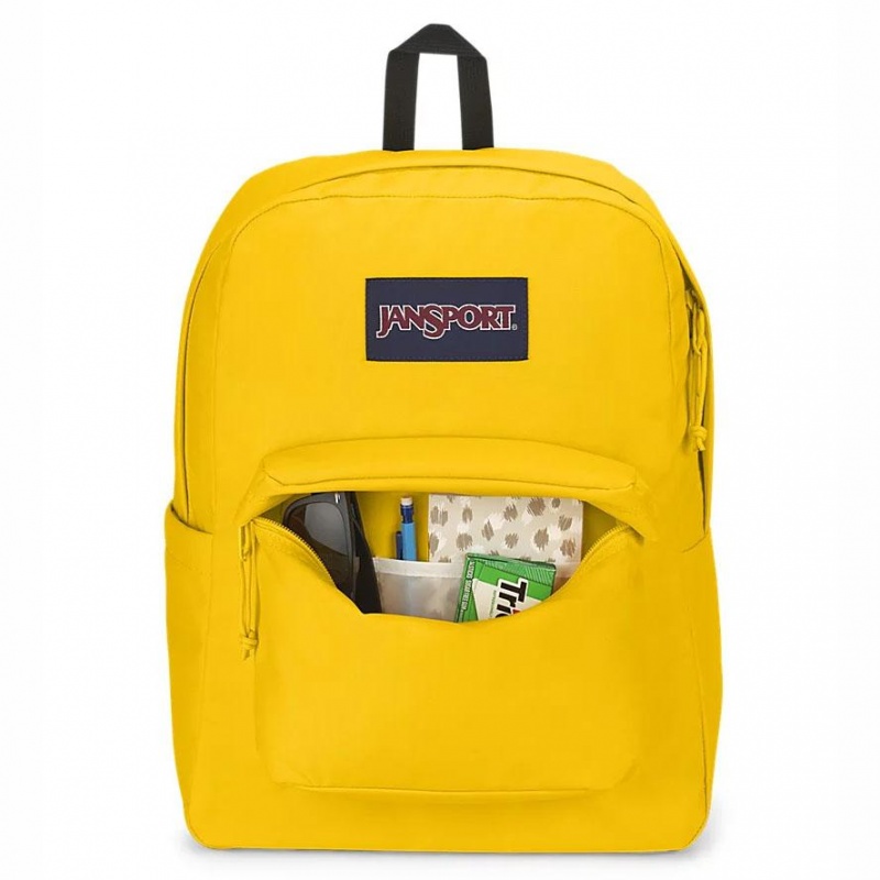 JanSport SuperBreak® Schulrucksäcke Rucksäcke Gelb | CHDFL23009