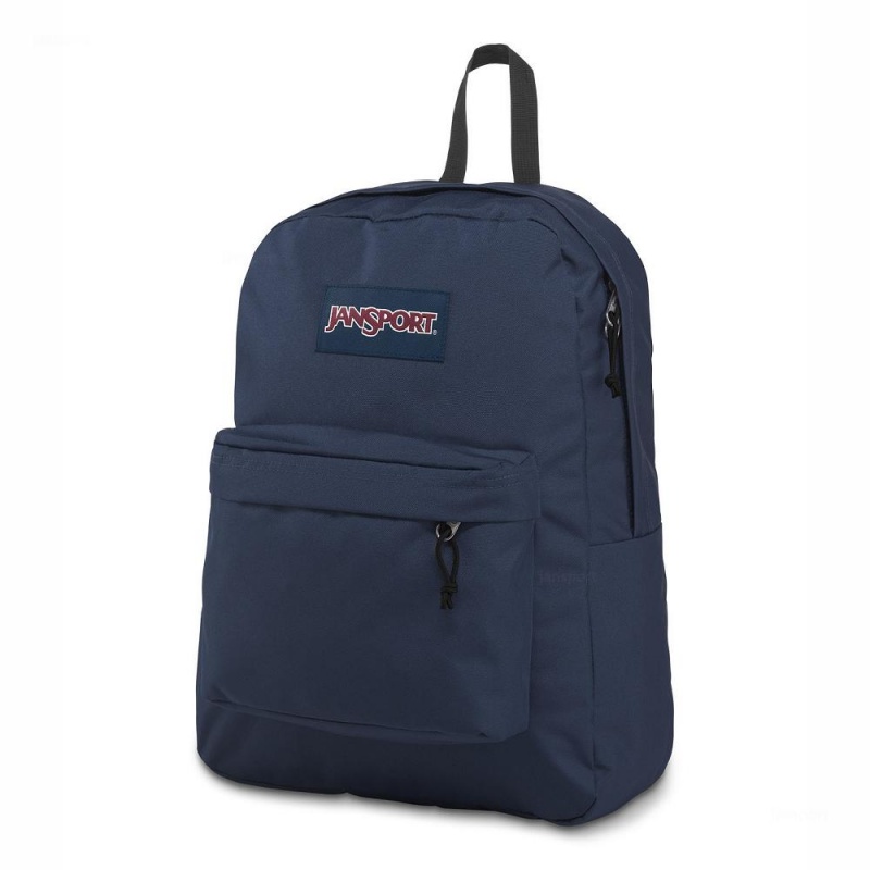 JanSport SuperBreak® Schulrucksäcke Rucksäcke Navy | SCHVO73672